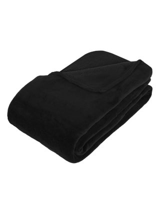 Plaid en Microfibre uni