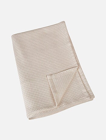 Plaid en nid d'abeille