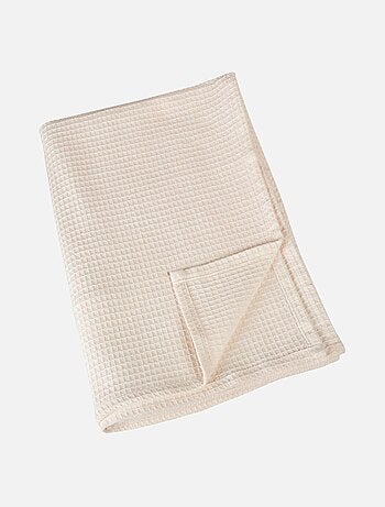 Plaid en nid d'abeille