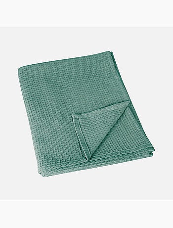 Plaid en nid d'abeille