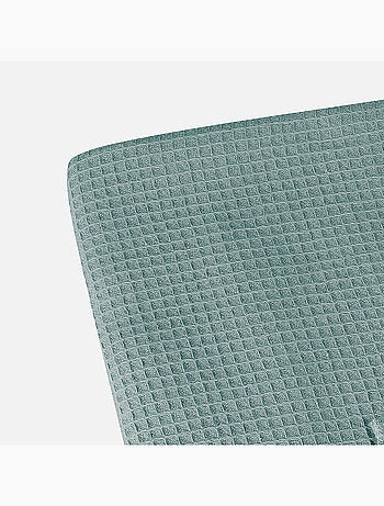 Plaid en nid d'abeille