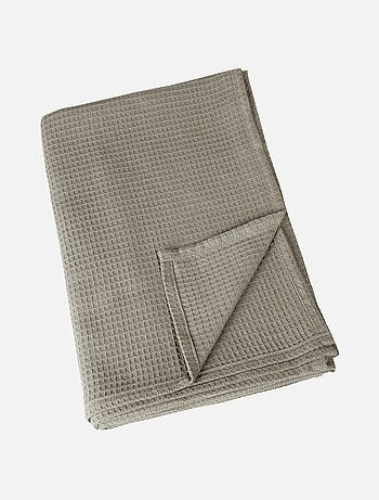 Plaid en nid d'abeille