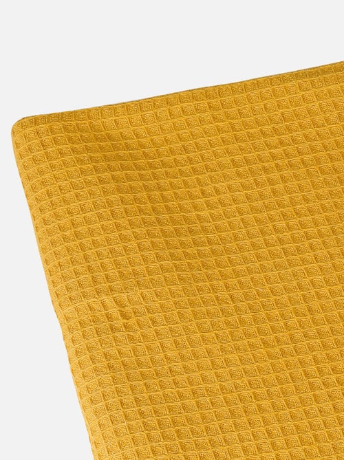 Plaid en nid d'abeille - Kiabi