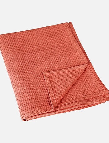 Plaid en nid d'abeille