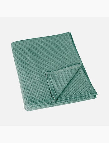 Plaid en nid d'abeille