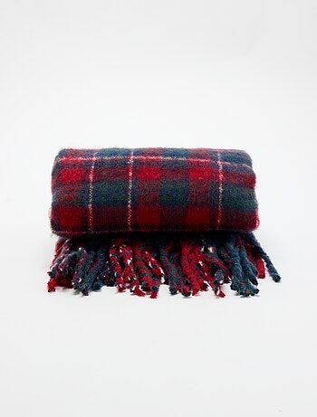 Plaid en polaire imprimé tartan - KIABI Home