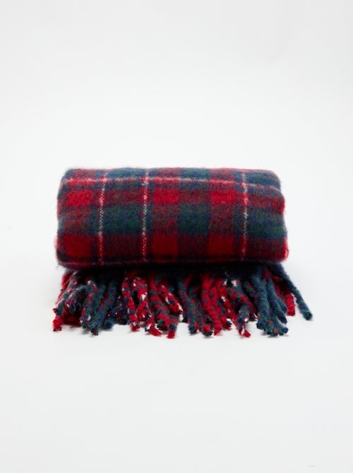 Plaid en polaire imprimé tartan - KIABI Home - Kiabi Plaid en polaire imprimé tartan - KIABI Home - Kiabi