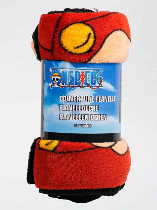 Plaid en polaire 'One piece' - Kiabi