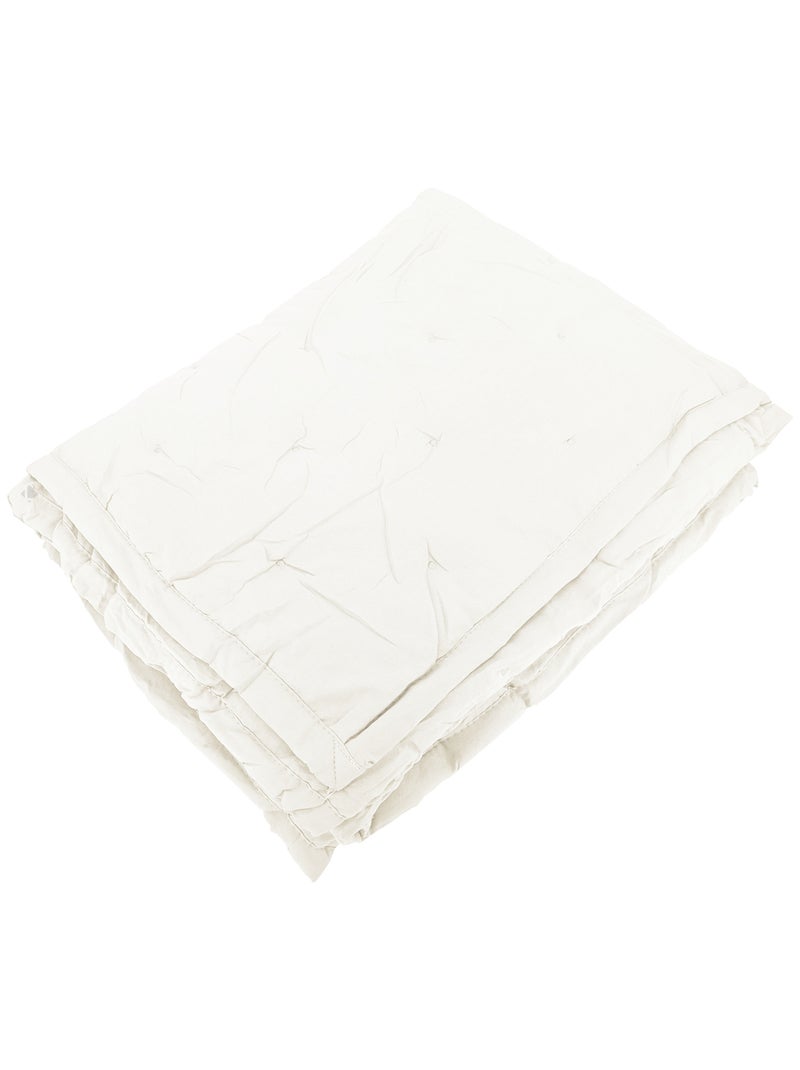 Plaid en polyester collection CELESTE Beige argile - Kiabi