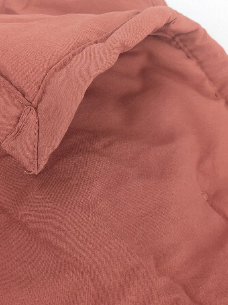 Plaid en polyester collection CELESTE Rose pâle - Kiabi