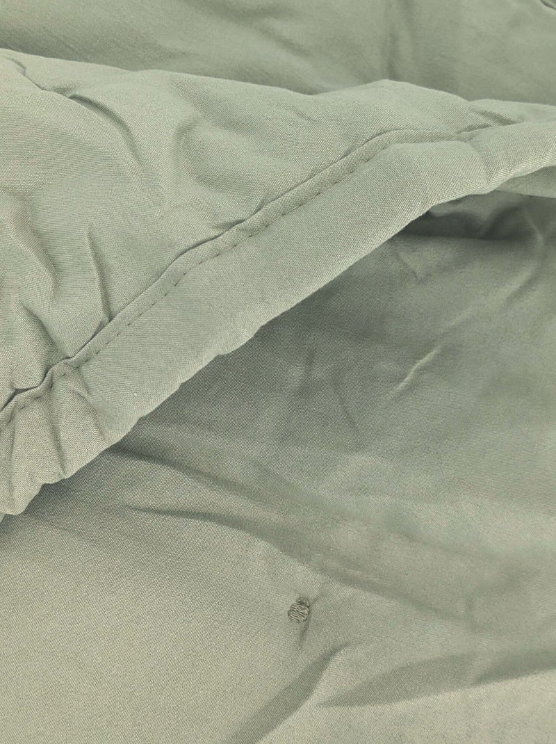 Plaid en polyester collection CELESTE Vert clair - Kiabi