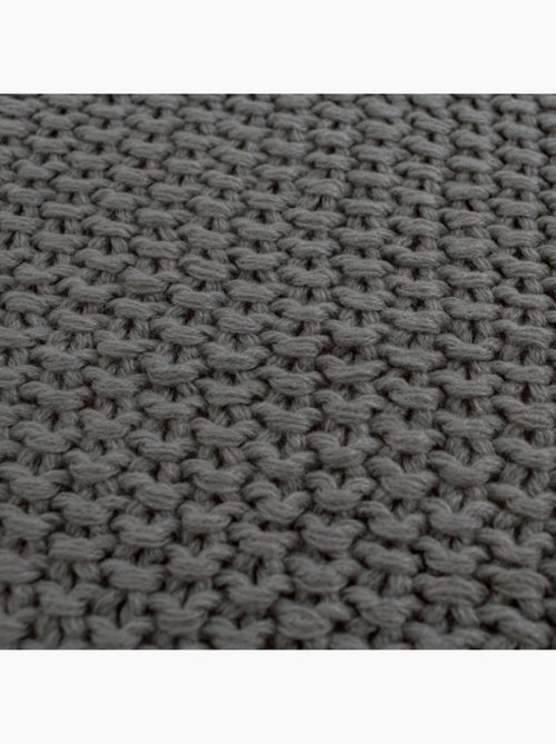 Plaid en tricot 125x150cm - Kiabi