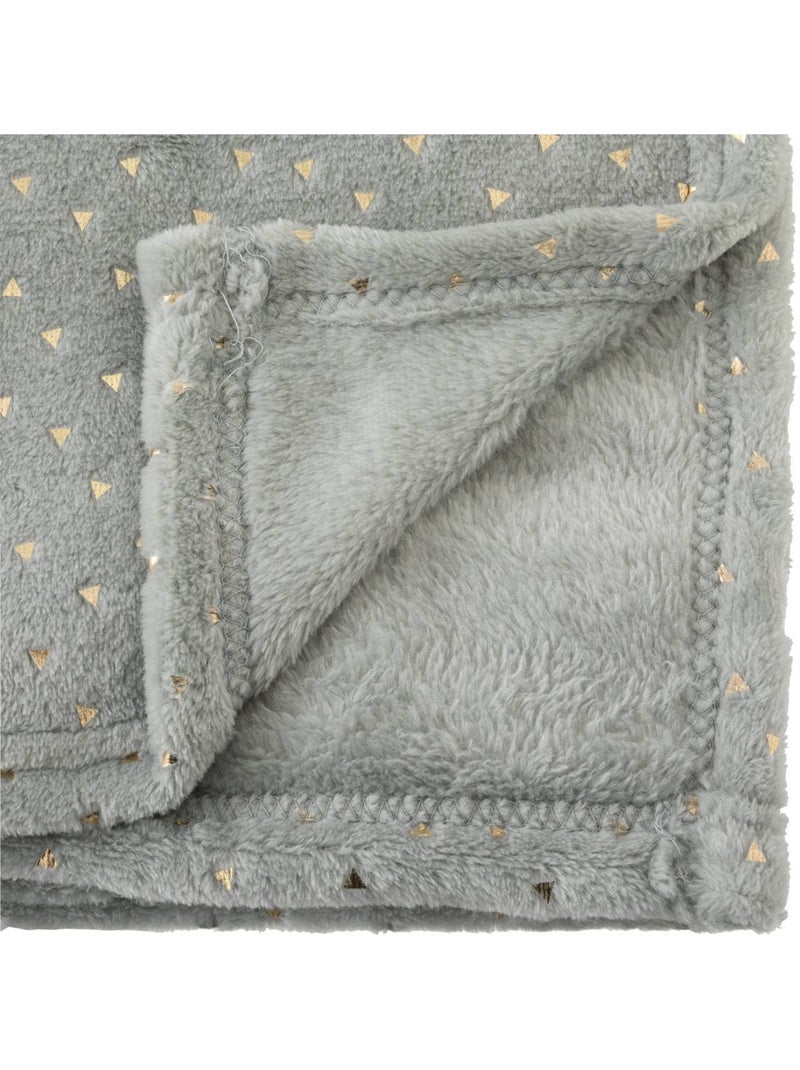 Plaid enfant berlingot Gris clair - Kiabi