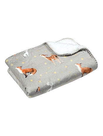 Plaid enfant Ferdinand Naturel – 70 x 100 cm – Doux et chaud