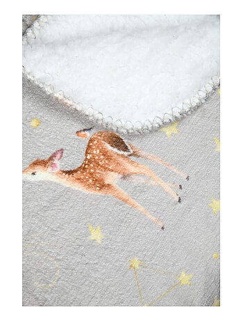 Plaid enfant Ferdinand Naturel – 70 x 100 cm – Doux et chaud