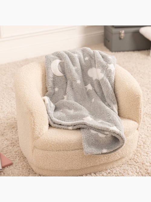Plaid enfant phosphorescent STELI - Kiabi