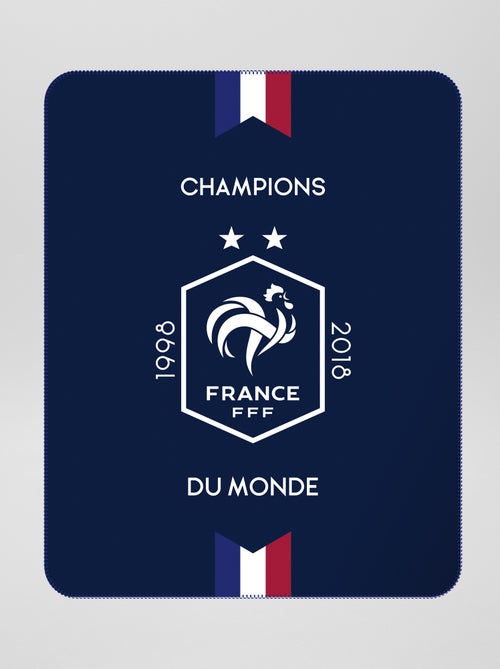 Plaid équipe de France football - Kiabi