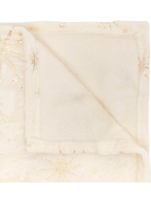 Plaid étoile d'or MAGI - Kiabi