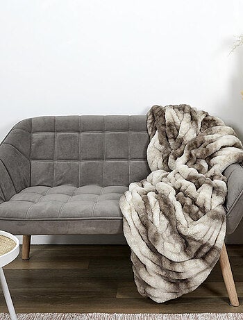 Plaid fausse fourrure collection LUXURY