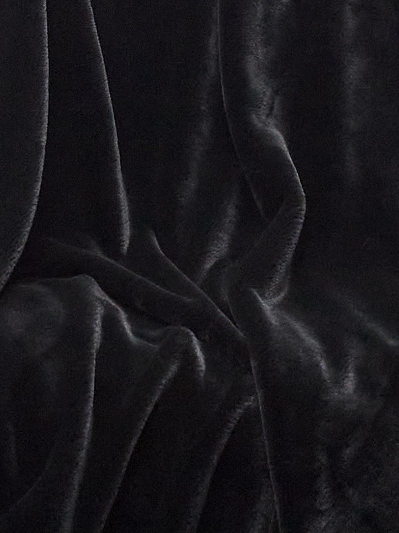 Plaid fausse fourrure collection OPULENCE Noir Noir - Kiabi