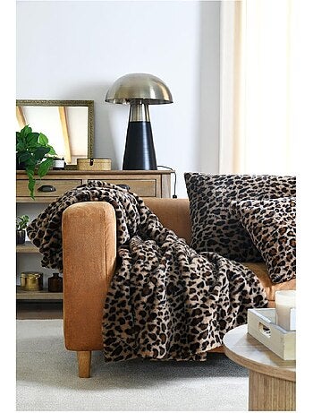 Plaid fauves camel