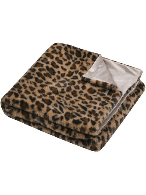 Plaid fauves camel - Kiabi Plaid fauves camel - Kiabi