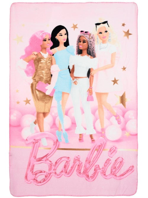 Plaid fille barbie - licence officielle - Kiabi Plaid fille barbie - licence officielle - Kiabi