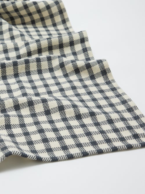 Plaid fin à carreaux - Kiabi Home - Kiabi