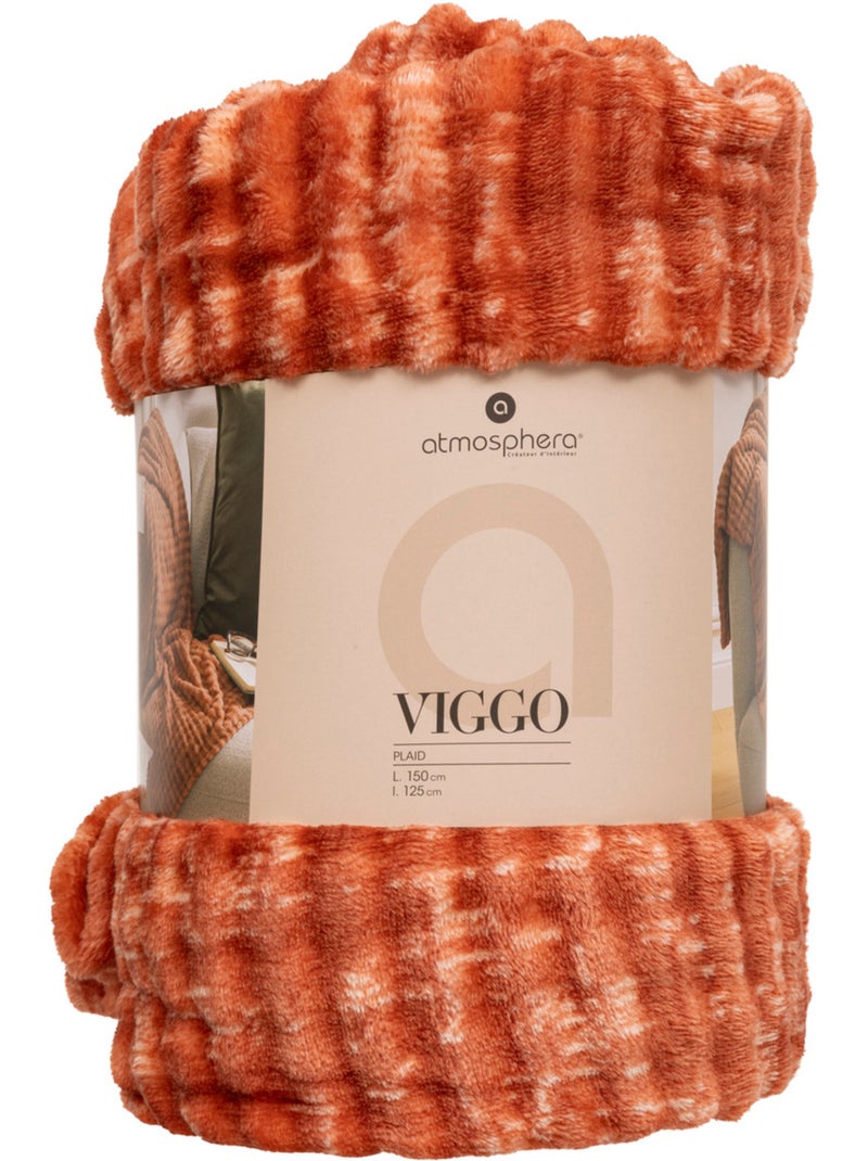 Plaid flanelle 3D VIGGO Vert - Kiabi
