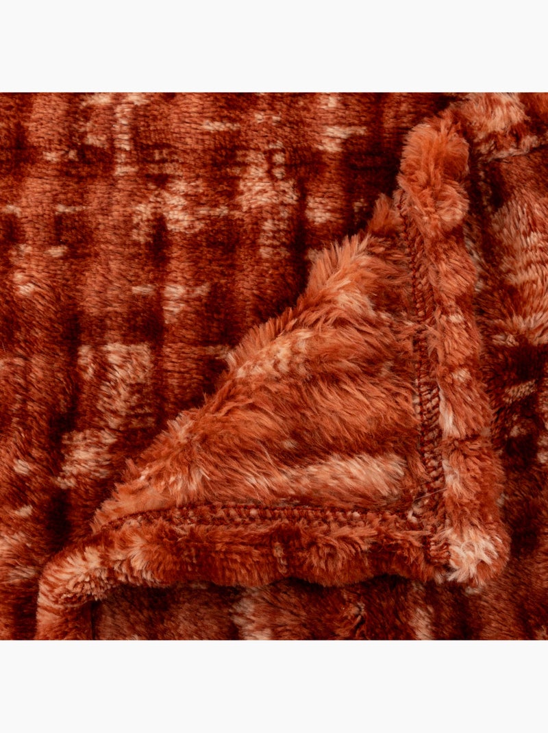 Plaid flanelle 3D VIGGO Vert - Kiabi