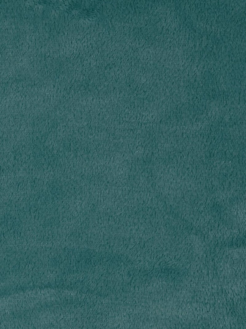 Plaid flanelle collection ANNA Bleu canard - Kiabi