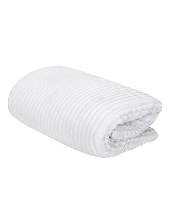 Plaid flanelle côtelé