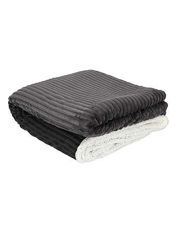 Plaid flanelle côtelé