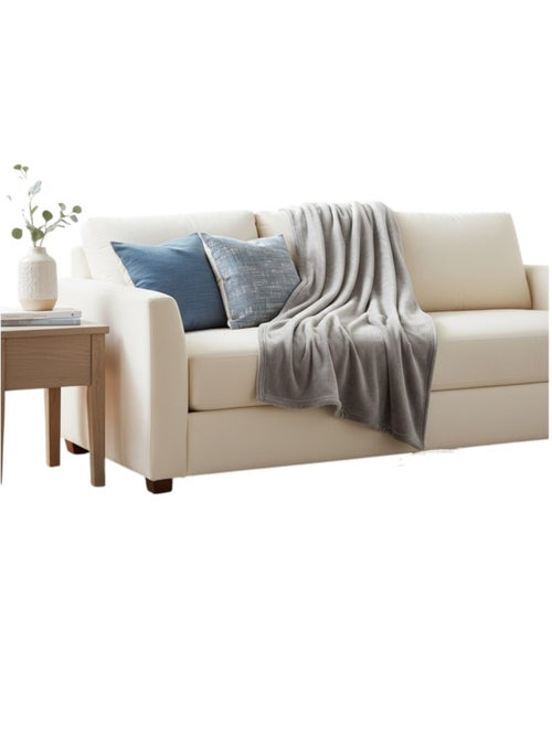 Plaid Flanelle douceur - Kiabi Plaid Flanelle douceur - Kiabi