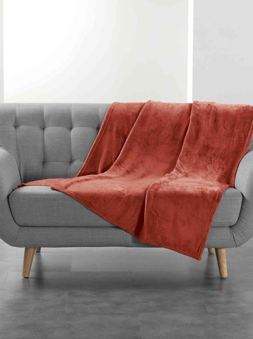 Plaid flanelle FLANOU - Douceur D'intérieur - Kiabi Plaid flanelle FLANOU - Douceur D'intérieur - Kiabi
