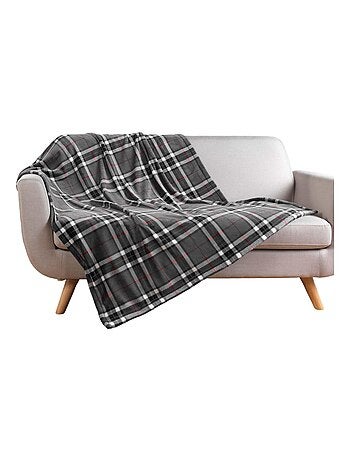 Plaid flanelle + poche pour pieds Scottish