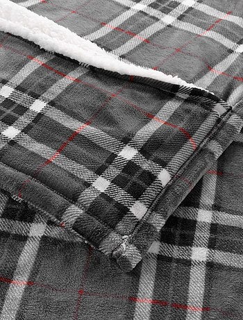Plaid flanelle + poche pour pieds Scottish