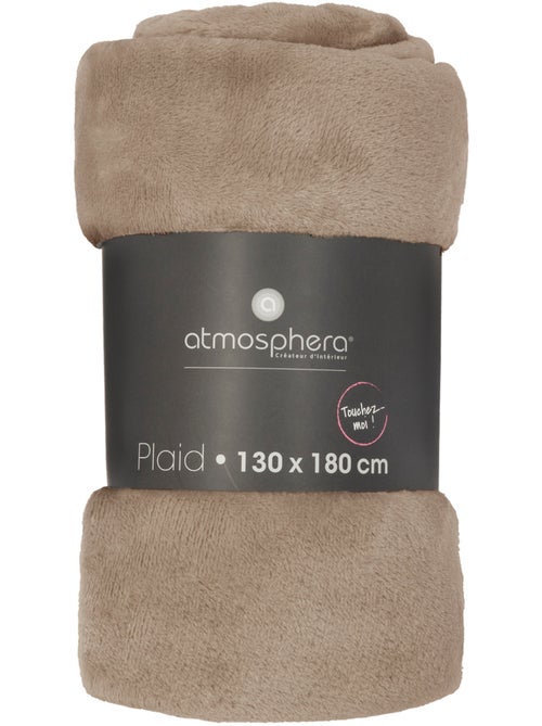 Plaid flanelle uni OLLIS - Kiabi Plaid flanelle uni OLLIS - Kiabi