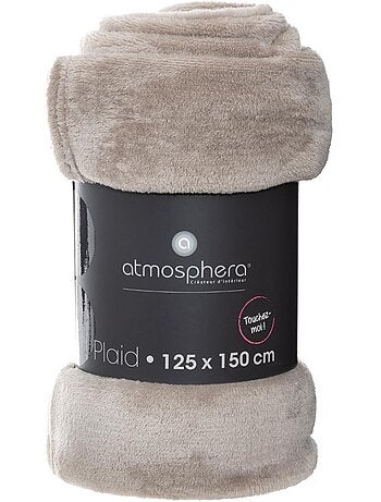Plaid flanelle uni OLLIS