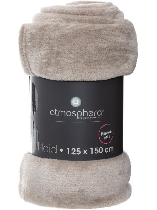 Plaid flanelle uni OLLIS - Kiabi