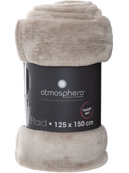 Plaid flanelle uni OLLIS - Kiabi