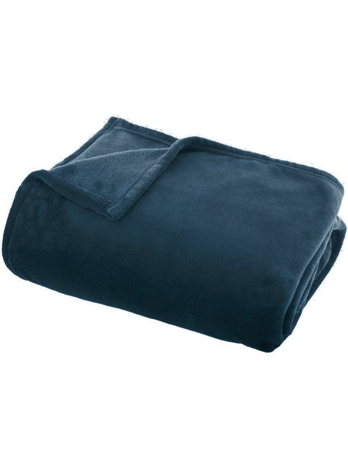 Plaid flanelle uni OLLIS - Kiabi Plaid flanelle uni OLLIS - Kiabi