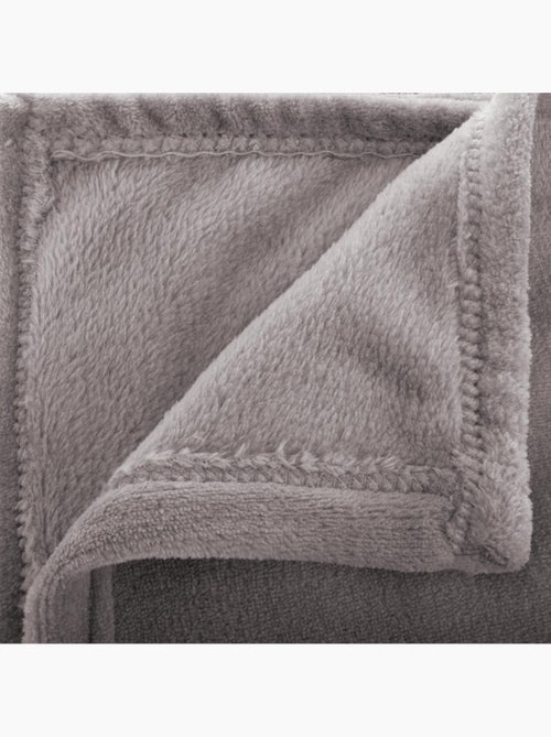 Plaid flanelle uni OLLIS - Kiabi Plaid flanelle uni OLLIS - Kiabi