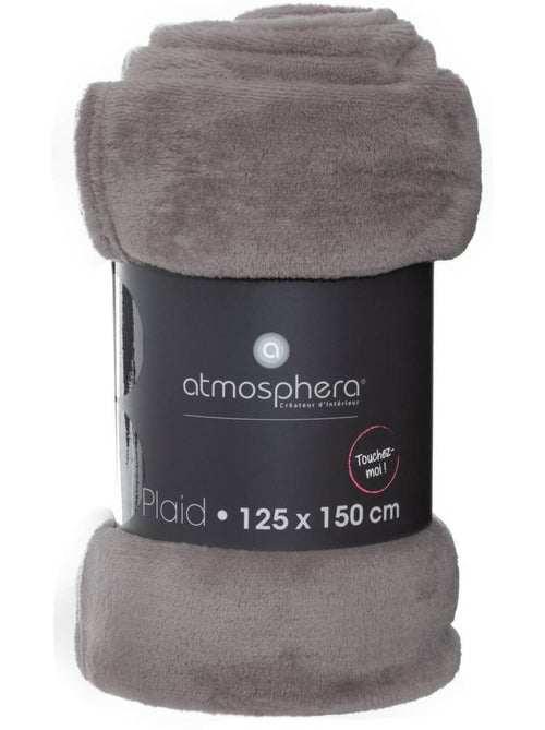 Plaid flanelle uni OLLIS - Kiabi