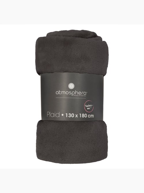 Plaid flanelle uni OLLIS - Kiabi Plaid flanelle uni OLLIS - Kiabi