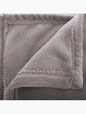 Plaid flanelle uni ollis