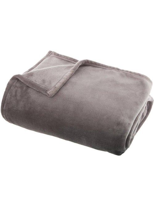 Plaid flanelle uni OLLIS - Kiabi