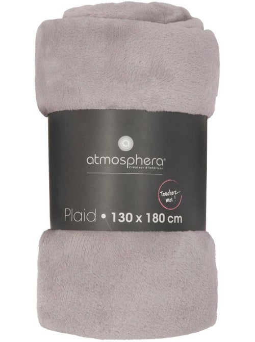 Plaid flanelle uni OLLIS - Kiabi