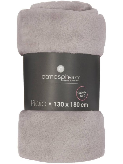Plaid flanelle uni OLLIS - Kiabi