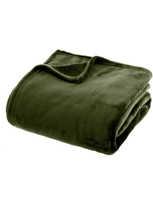 Plaid flanelle uni OLLIS - Kiabi